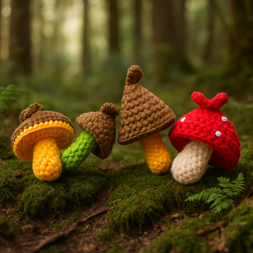 Mushroom Crotchet Pack #2